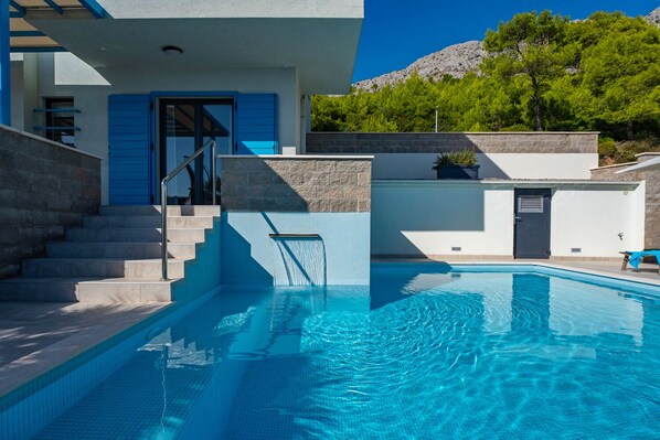 Piscine chauffée