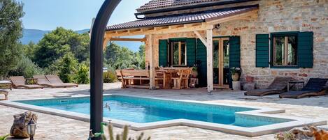 Piscine chauffée