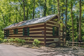 Exterior - Bearadise: Beautiful Stream-Side Cabin Only Minutes from Gatlinburg Strip (Gatlinburg)