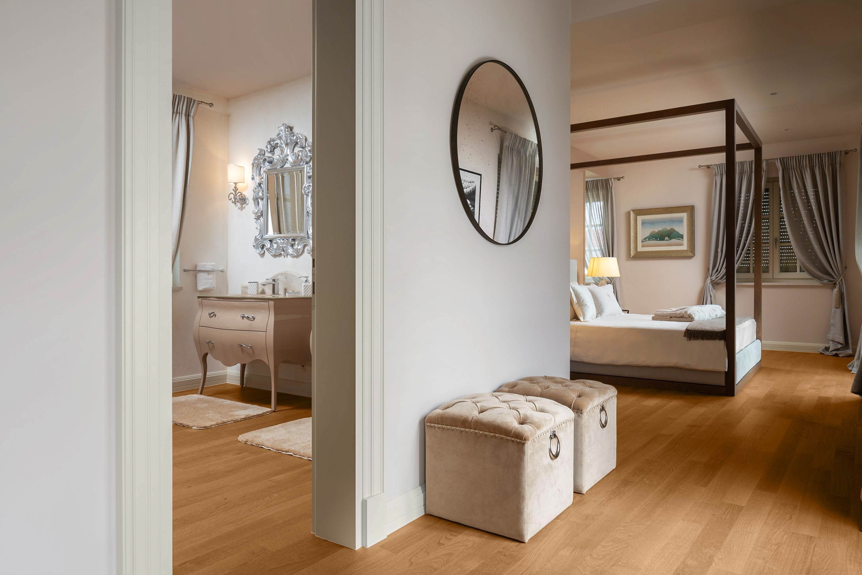 3 عدّة غرف نوم ومكواة/لوح كي وخدمة الإنترنت وملاءات أسرّة