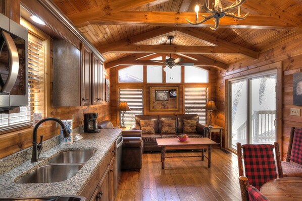 Televisión y reproductor de DVD 