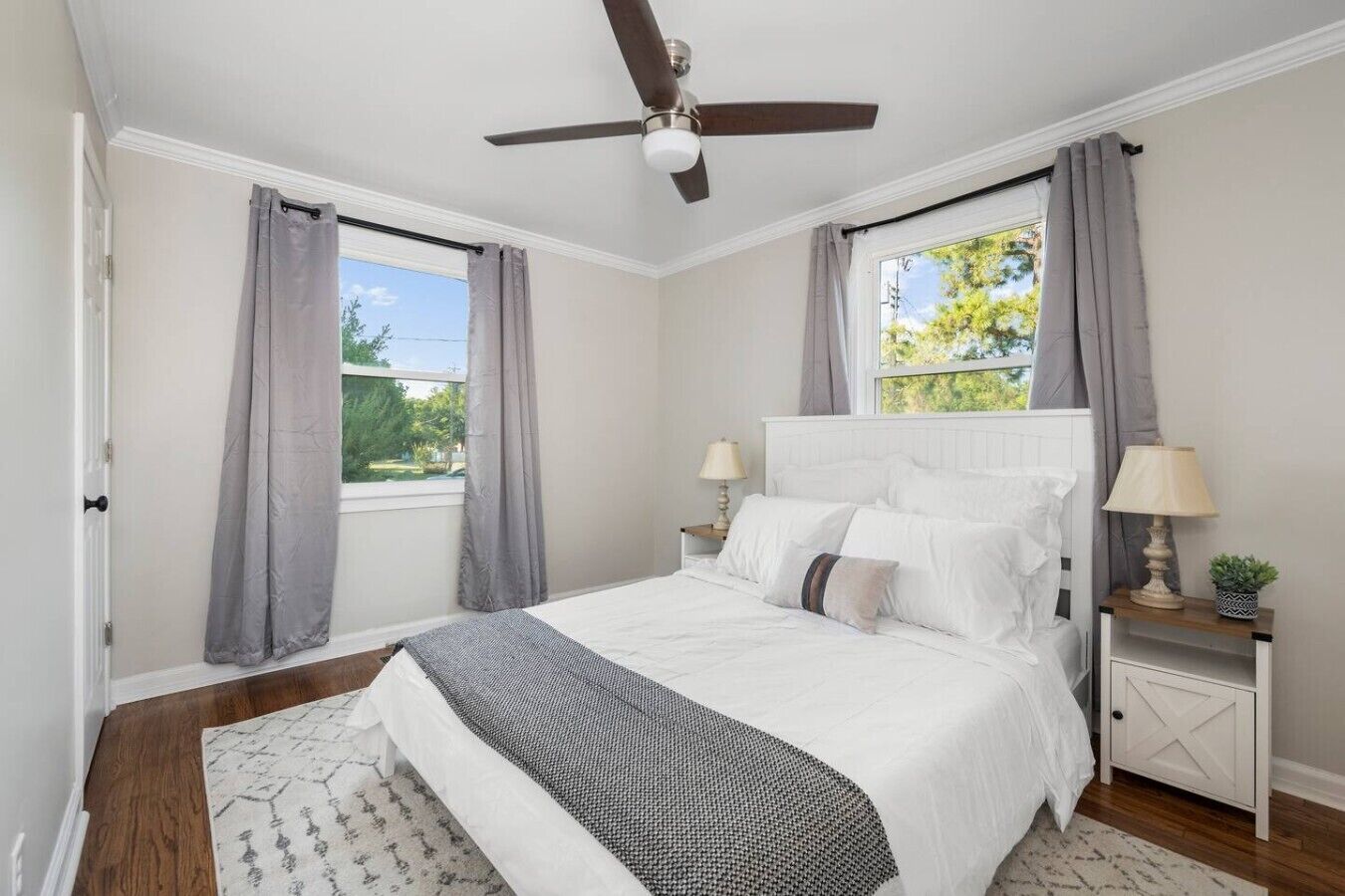 3 bedrooms, iron/ironing board, travel cot, WiFi