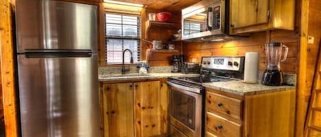 Fridge, microwave
