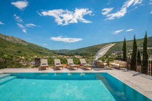 Beheizter Pool