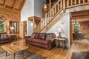 TV, fireplace, DVD player