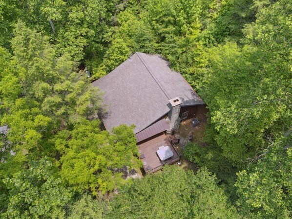 Exterior - Greenbrier Haven: Beautiful Cabin Situated Perfectly in the Great Smoky Mountains with amazing views (Sevierville/ Pittman Center)