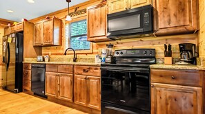 Dishwasher, dining tables