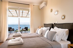 4 bedrooms, iron/ironing board, WiFi, bed sheets - Villa Afroditi - Four Bedroom Villa, Sleeps 8 (Kassiopi)