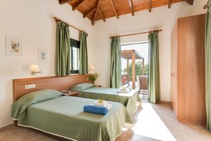 2 室のベッドルーム、アイロン / アイロン台、インターネット、ベッドシーツ