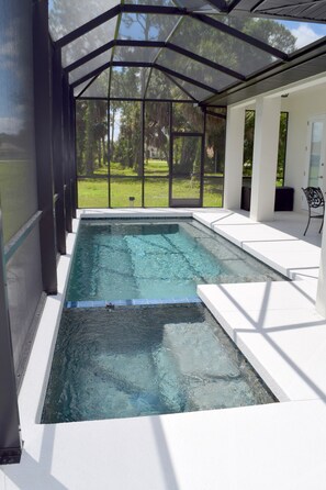 Outdoor pool, a heated pool - NEW! 3/3/2 HEATED POOL HOME IN ROTONDA WEST (Rotonda West)