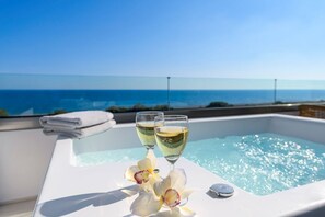 Utendørs boblebad