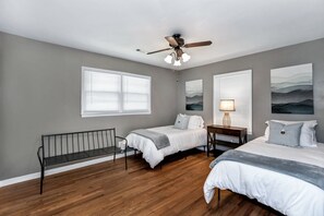 3 Schlafzimmer, kostenloses WLAN, Bettwäsche, Rollstuhlgeeignet