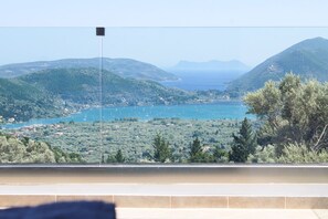 Blick von der Unterkunft