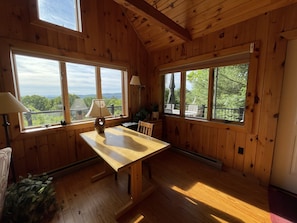 Interior - Adirondack cabin w/ large deck & outdoor grill (Hague)