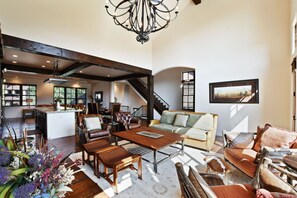 Televisión, chimenea y tenis de mesa 