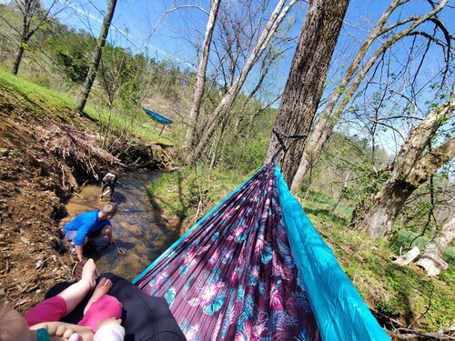 Private/Between PF & Knox/DOG friendly/creek/large yard