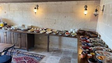 Gratis frukostbuffé varje dag