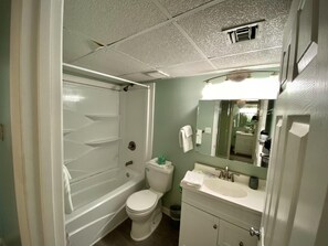 Appartement, 3 slaapkamers | Badkamer | Een haardroger, handdoeken
