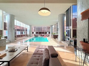 Beheizter Pool