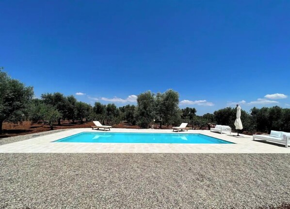 Alberca al aire libre 