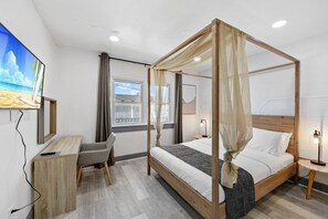 2 habitaciones, tabla de planchar con plancha, wifi y ropa de cama 