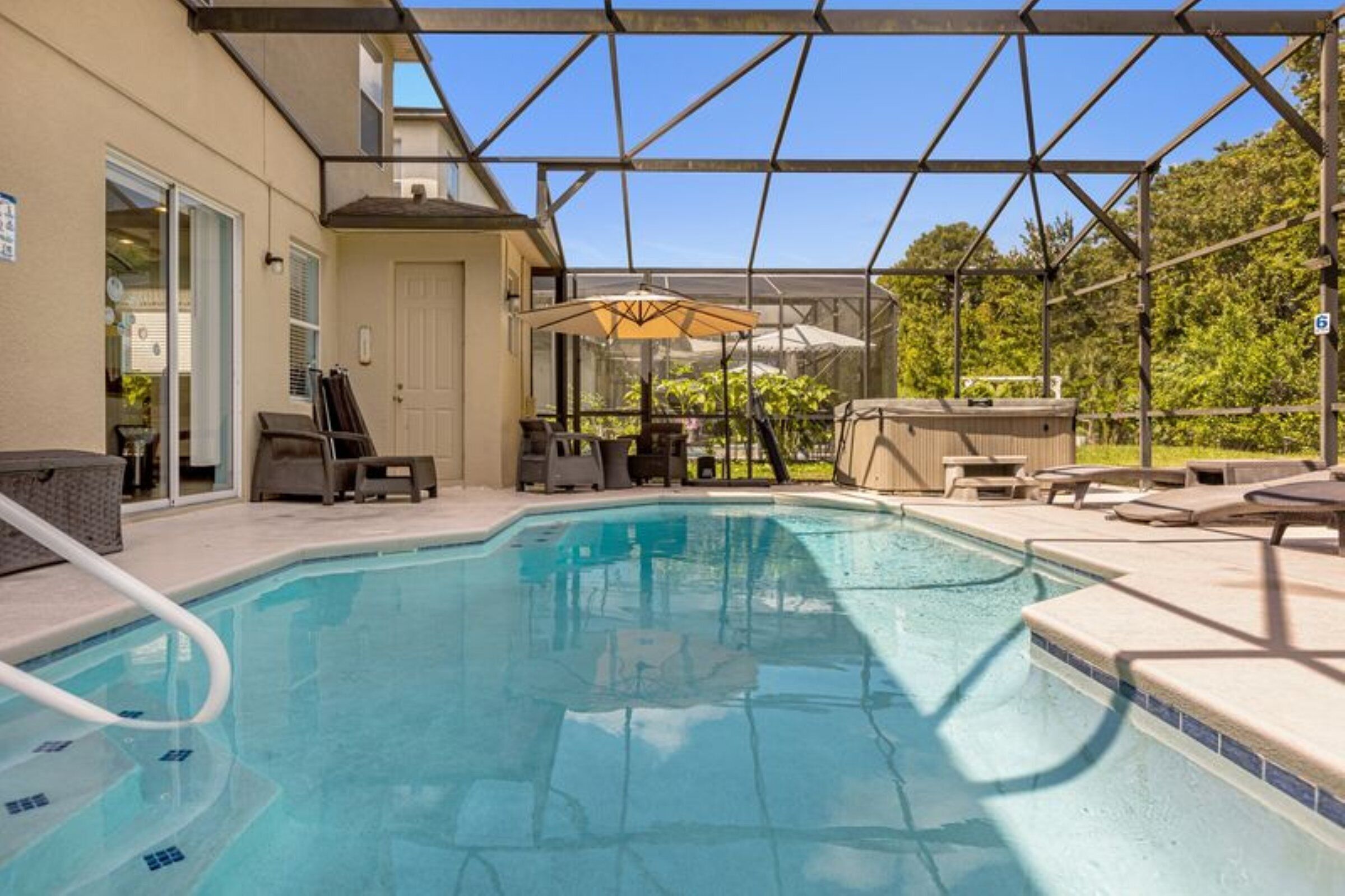 Una piscina climatizada