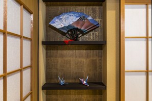 Traditional Townhome | Living area | 50-inch flat-screen TV with digital channels, TV - Shiki Homes SEN (Kyoto)