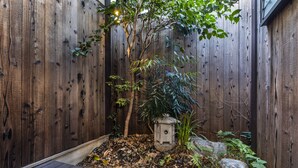 Tradisjonelt townhouse | Hageutsikt