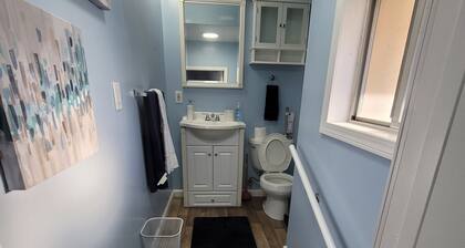 Private 1bed-Studio-Private entrance/Patio area/15 min from downtown