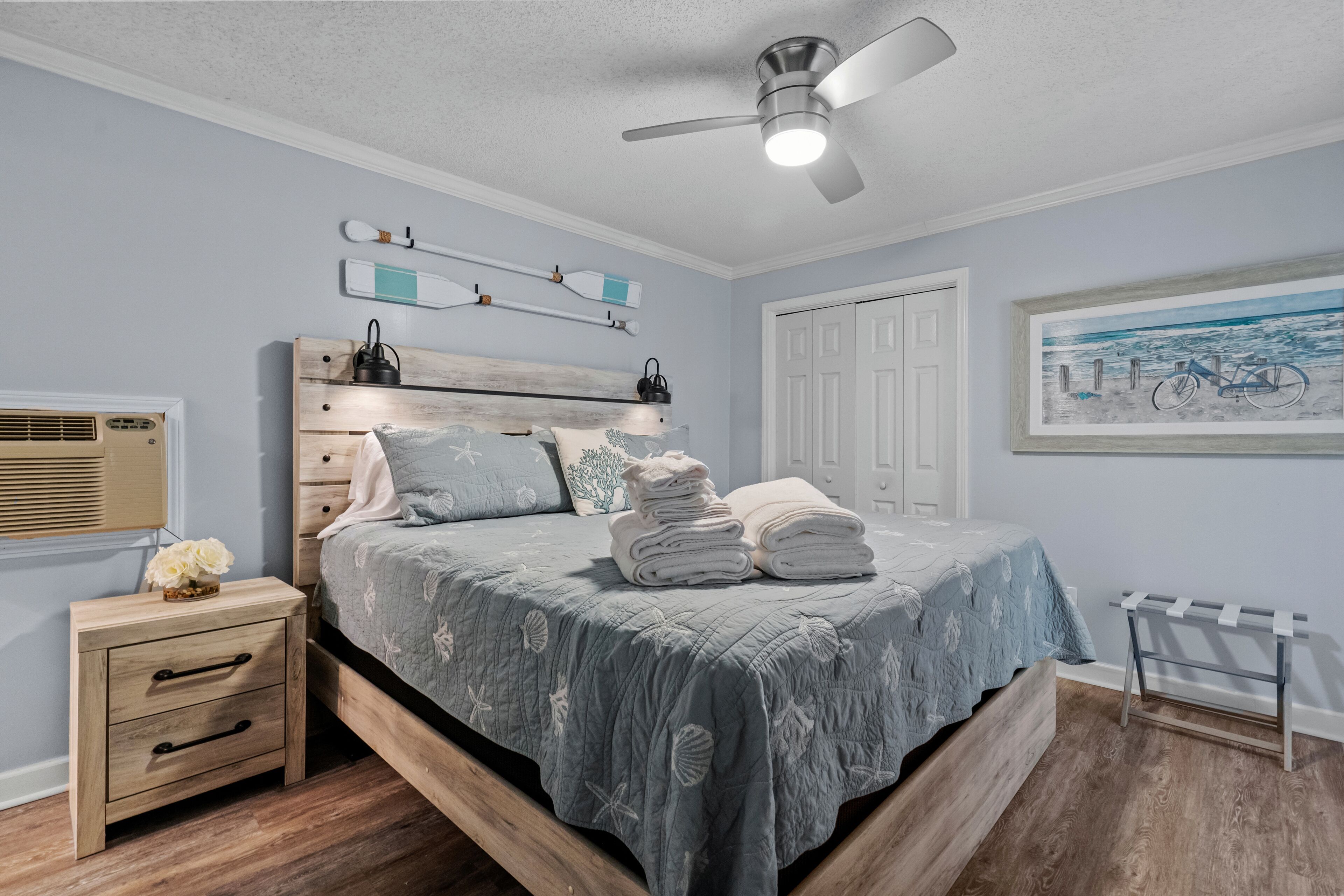 2 bedrooms, iron/ironing board, free WiFi, bed sheets