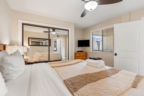 2 bedrooms, desk, iron/ironing board, free WiFi