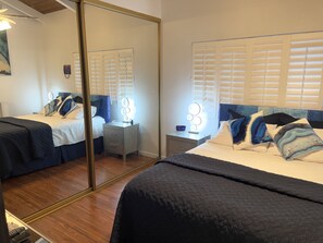 2 bedrooms, iron/ironing board, travel cot, free WiFi