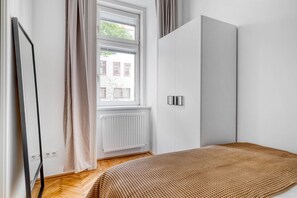 1 makuuhuone, silitysrauta/-lauta, Wi-Fi, vuodevaatteet
