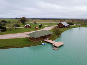 Exterior - ★Main Lodge ★Delightfully Retreat Texas Ranch, lake, sleep 28-32★ (Midfield)