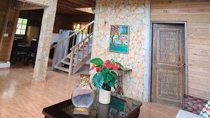 Family Cabin | Living room - Villa en Sajoma Proyecto Hacienda Campo (San José de las Matas)