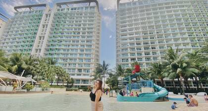 4pax 1BR Cozy Apartment w/ View and Balcony