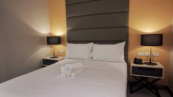 Desk, iron/ironing board, free WiFi, bed sheets