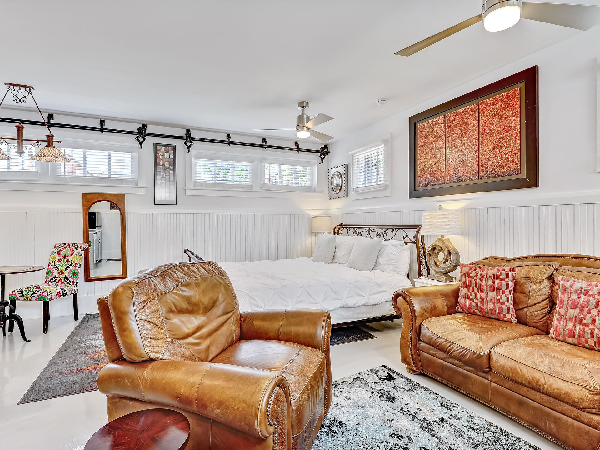 1 室のベッドルーム、アイロン / アイロン台、WiFi、ベッドシーツ