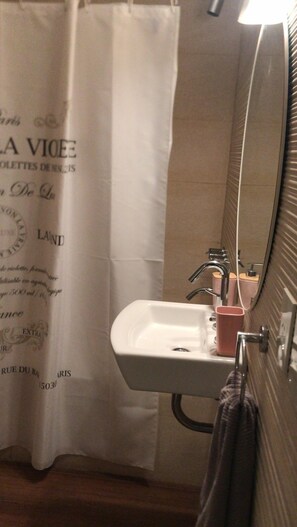 Combined shower/tub, jetted tub, bidet