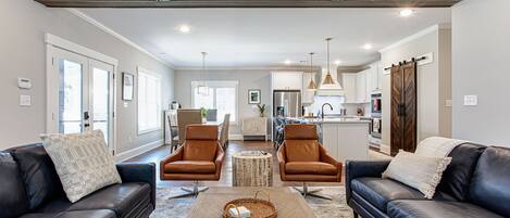 TV connectée, cheminée