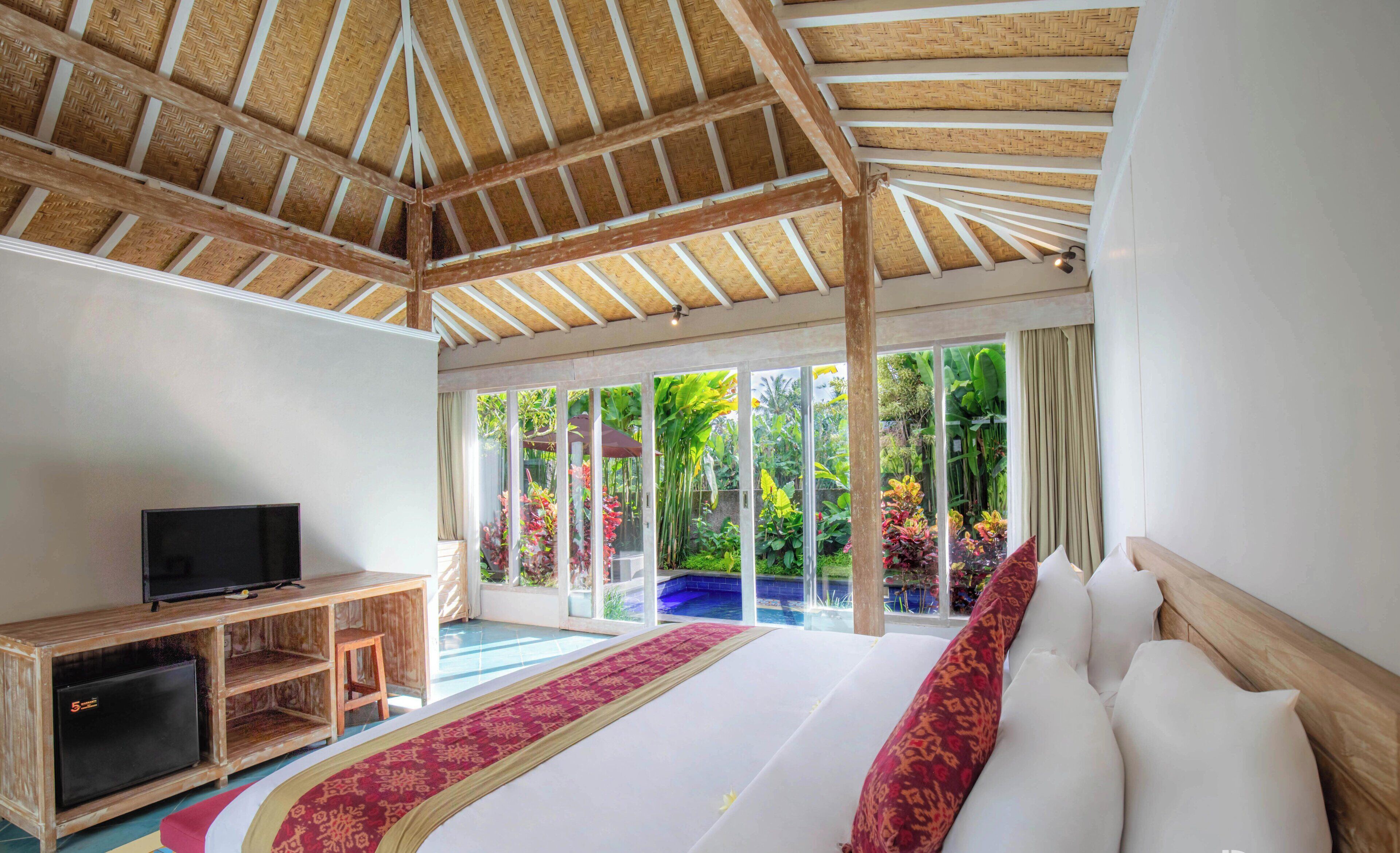 別墅 | 客房內保險箱、書桌、免費無線上網、床單