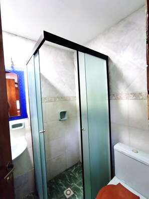 Combined shower/tub, bidet