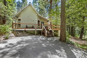Exterior - Updated Cabin w/ Fire Pit | Family & Pet Friendly (Long Barn)