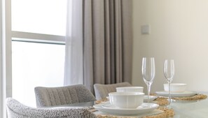 Opções para refeição no quarto