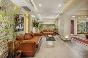 Sala de estar en el lobby