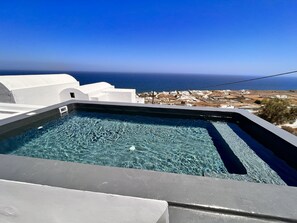 Blick vom Balkon
