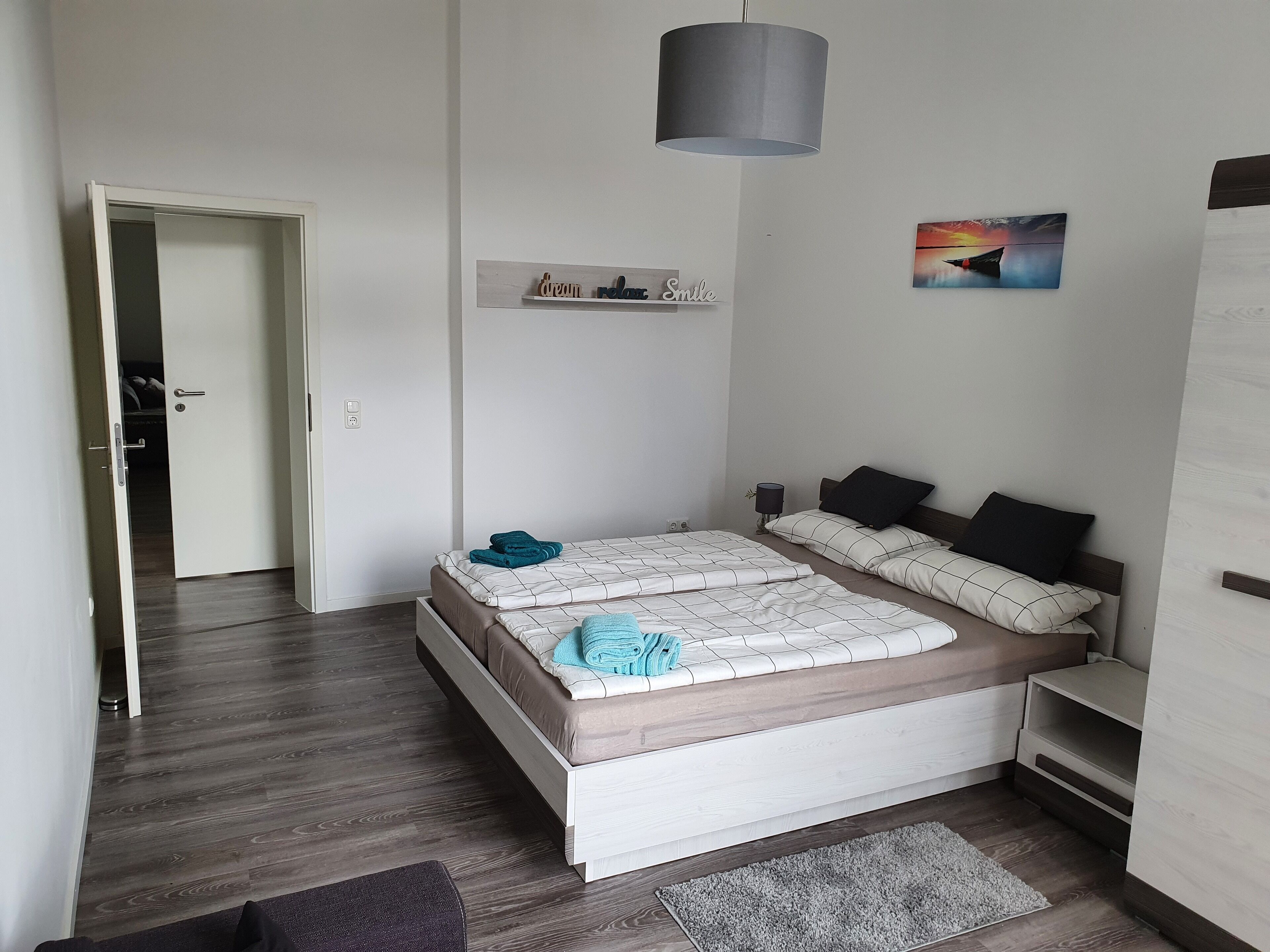 1 Schlafzimmer, kostenloses WLAN, Bettwäsche