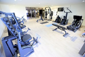 Gym - Amazing Living With Balcony - Park View JVC (Dubai)