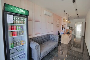 Sala de estar en el lobby