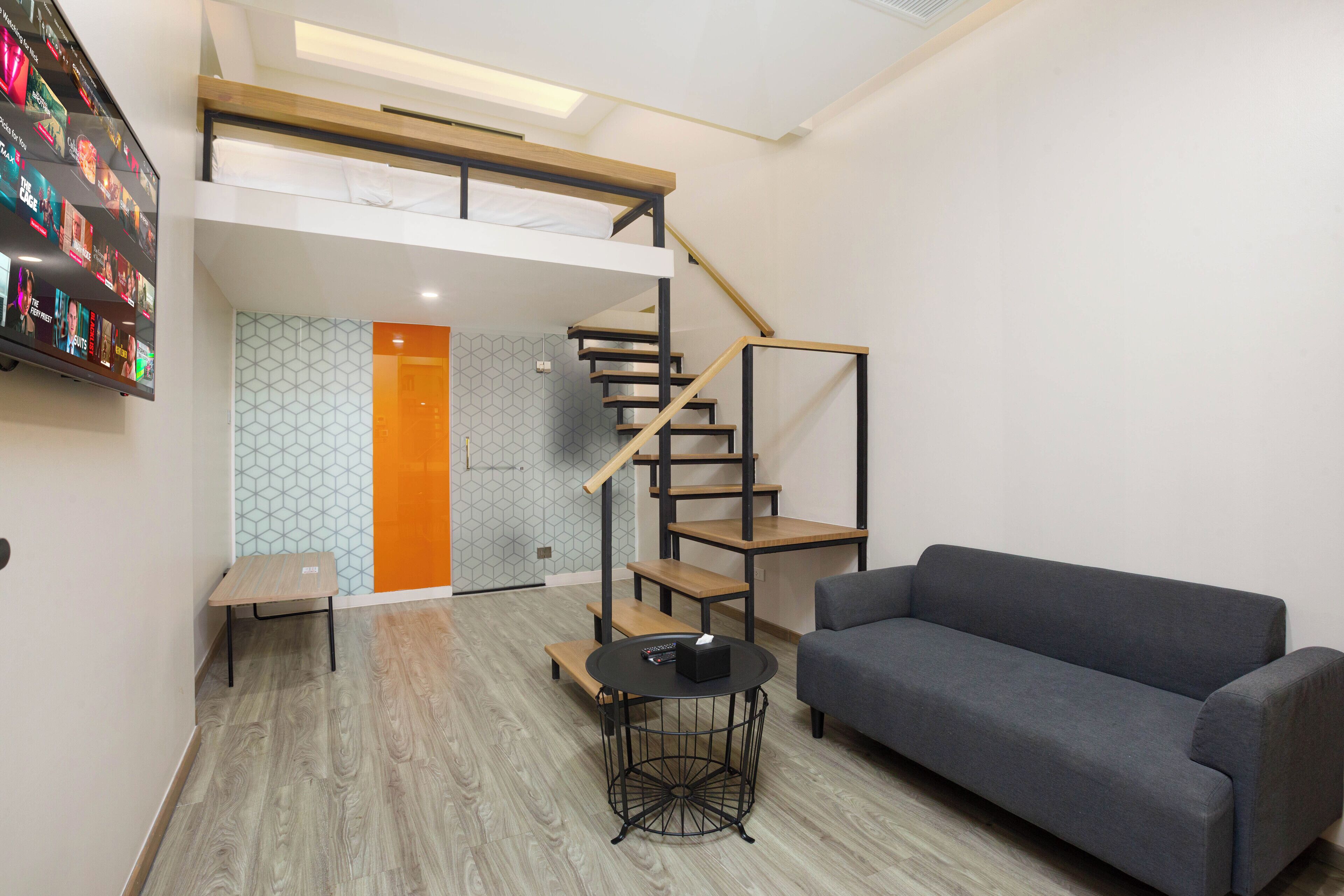 Duplex, 2 camas de solteiro | Cofres nos quartos, Wi-Fi de cortesia, roupa de cama